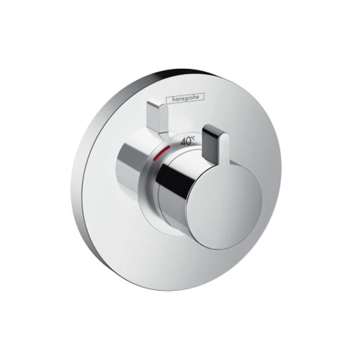 Hansgrohe-HG-Thermostat-Unterputz-ShowerSelect-S-Highflow-Fertigset-chrom-15741000 gallery number 1